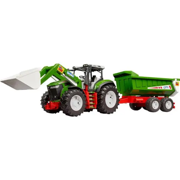 Bruder Traktor ROADMAX s čelním nakladačem a vozidlem