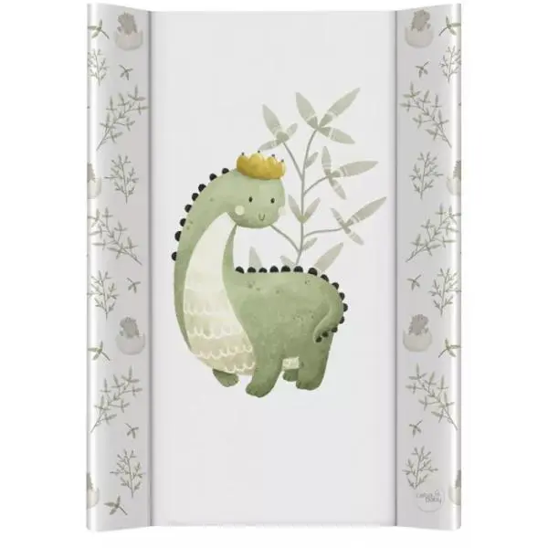 CEBA Podložka přebalovací 2-hranná s pevnou deskou (50x70) Ultra Light - Dino King