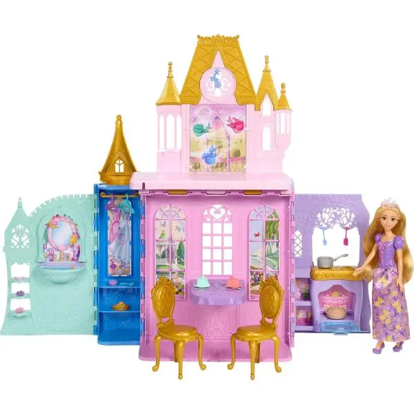 Mattel disney princess hrad princezen s panenkou, jlk27