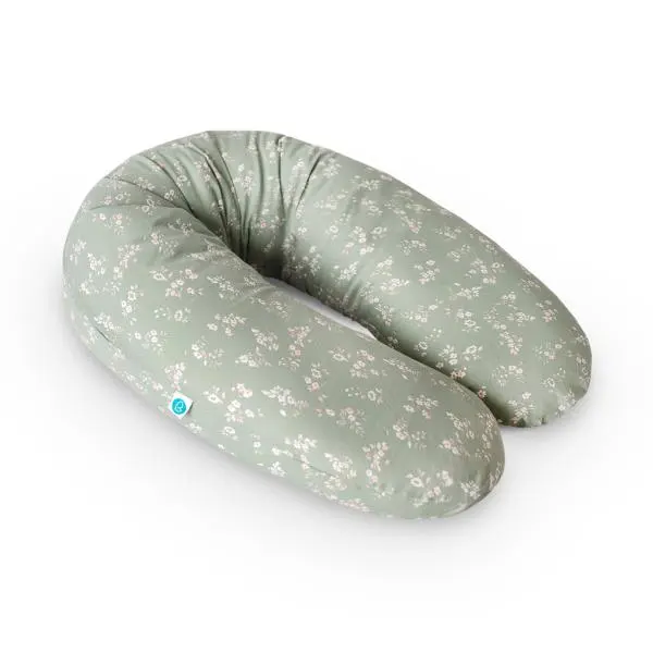 CEBA BABY Polštář kojicí Cebuška Multi Žerzej Green Meadow 190 cm
