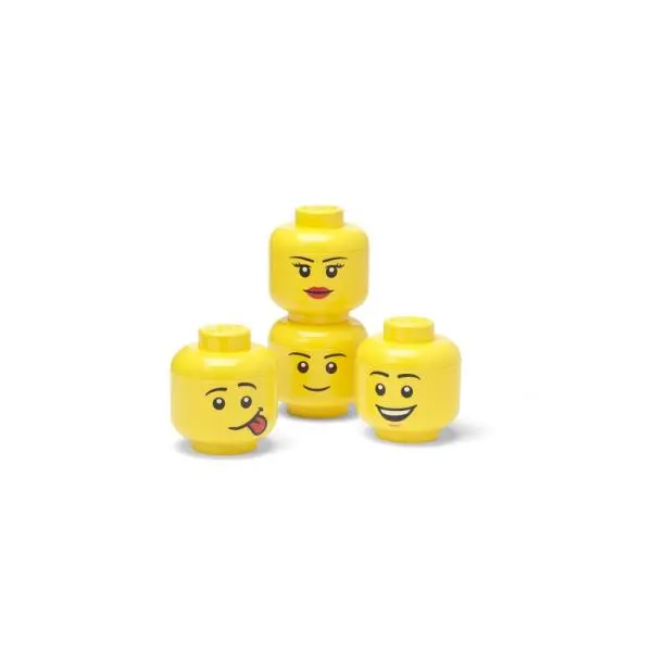 LEGO úložná hlava (mini) Multi-pack 4 ks - NEW