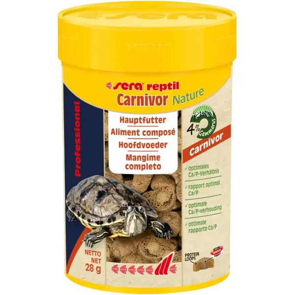 Sera reptil Carnivor Nature 100ml