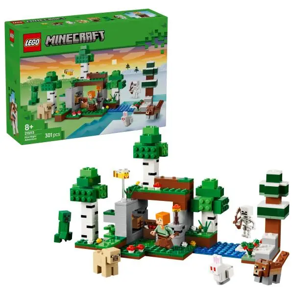 LEGO® Minecraft® 21593 První noční dobrodružství - LEGO® Minecraft™