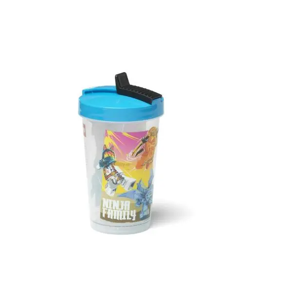 Modrá dětská lahev 500 ml Ninjago – LEGO®