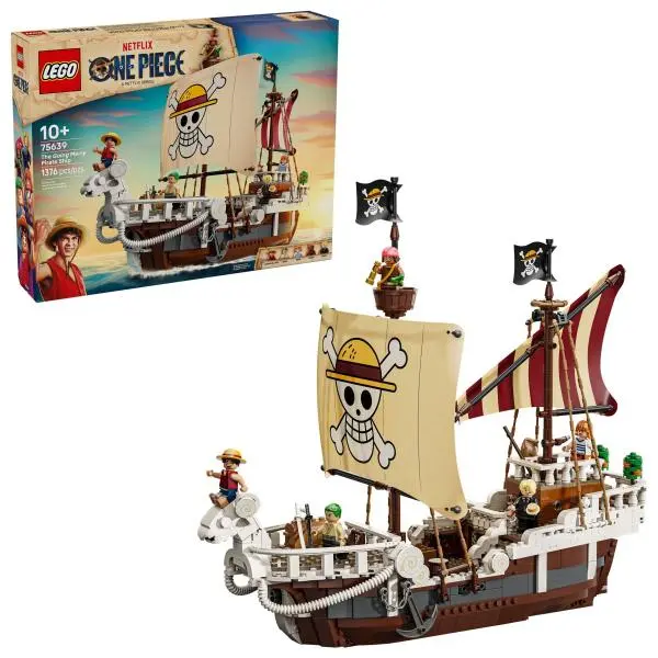 Lego® one piece 75639 pirátská loď plovoucí merry