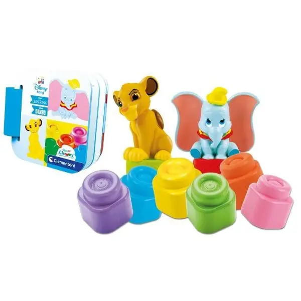 Clemmy baby - Disney set s knížkou a kostkami