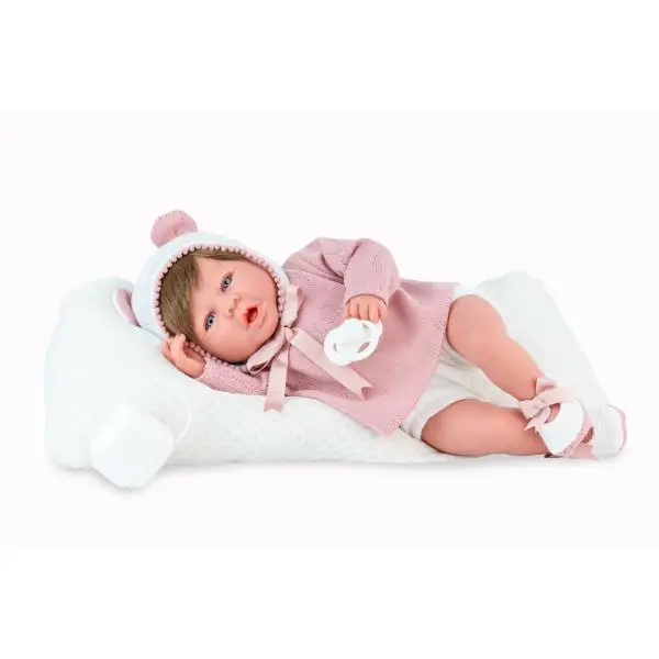 MARINA & PAU panenka Reborn Martina Teddy 45cm