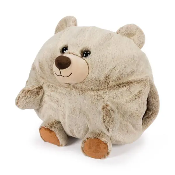 Cozy Noxxiez Hřejivý plyšový polštář 3 v 1 medvěd