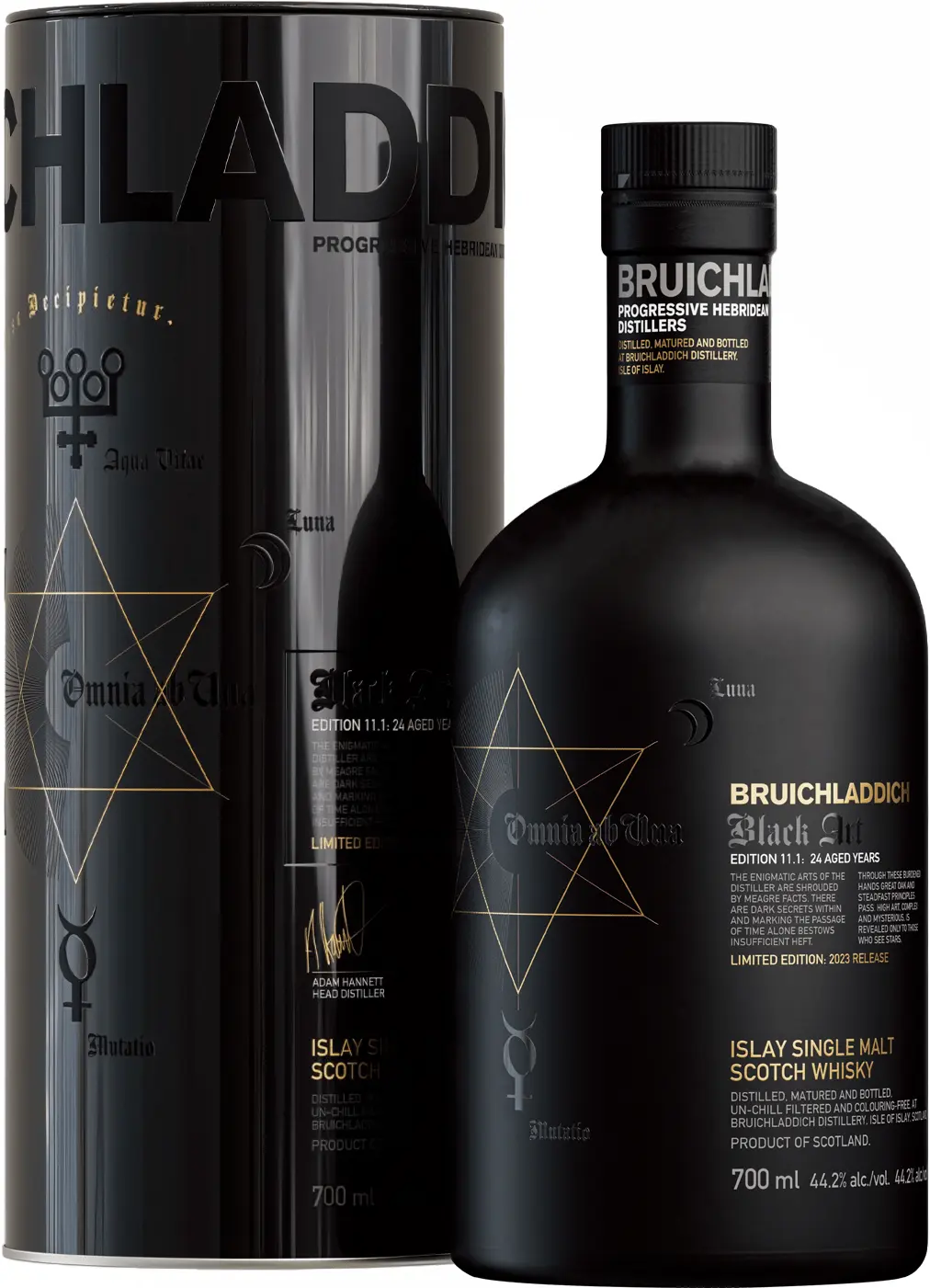 Bruichladdich Black Art Edition 11.1 24 letá 44,2% 0,7l