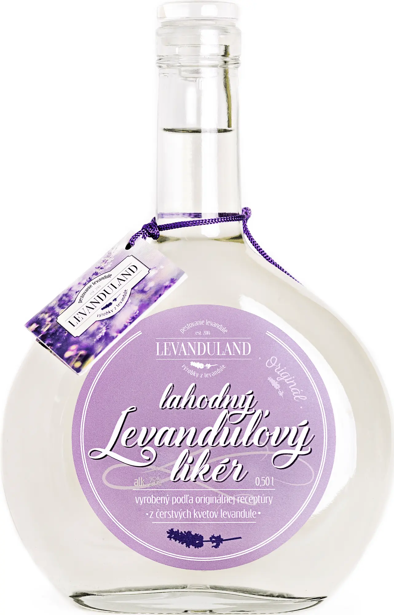 Levanduland Levandulový likér 25% 0,5l