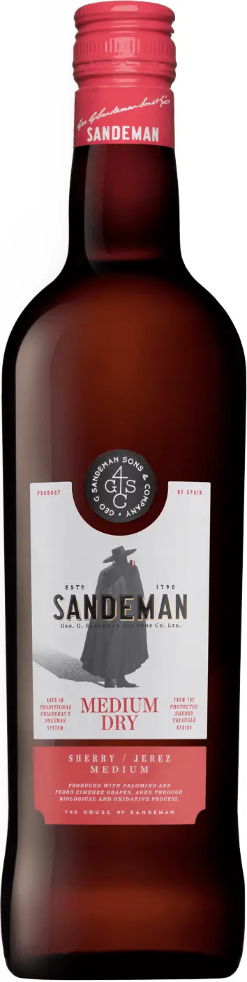 Sandeman Medium Dry Sherry 15 % 0,75 l