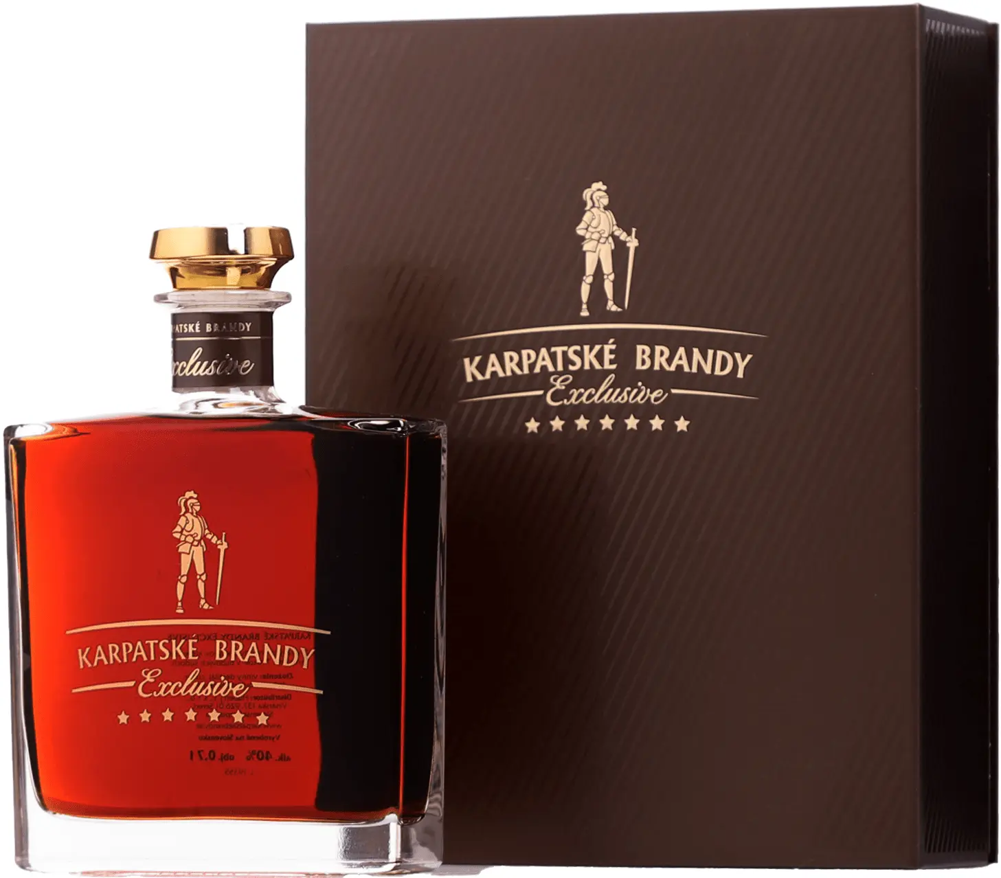Karpatské Brandy Exclusive 40% 0,7l