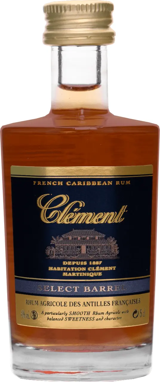 Clément Rhum Select Barrel Mini 40% 0,05l