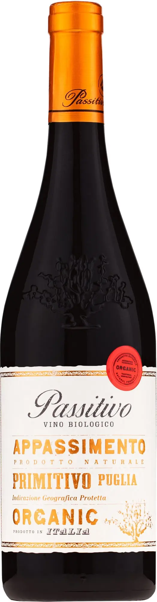 Paololeo Primitivo Puglia I.G.T. Biologico Organico Passitivo 13,5% 0,75l