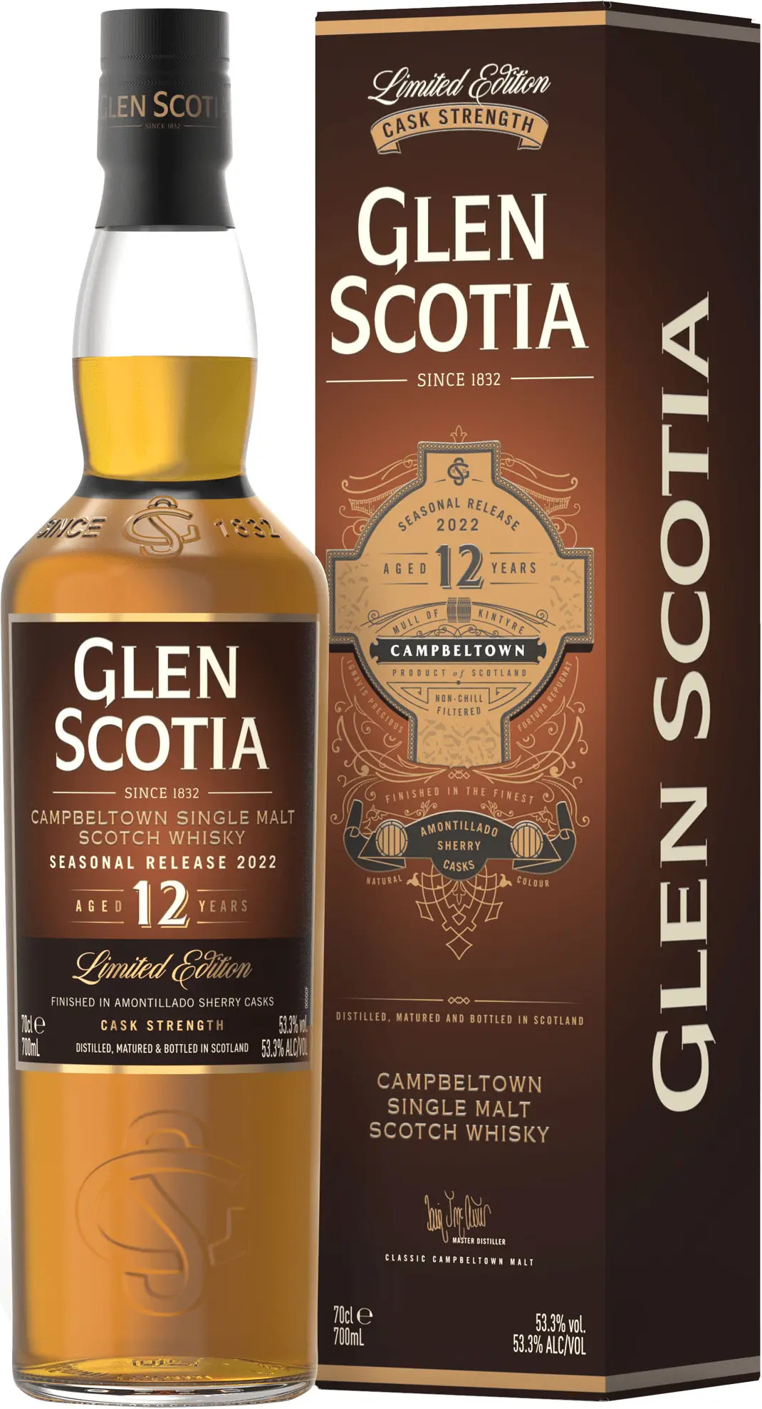 Glen Scotia 12 letá Seasonal Release 2022 53,2% 0,7l