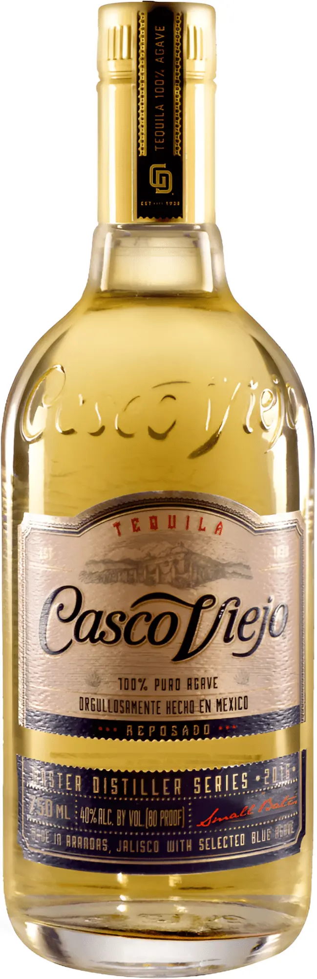 Casco Viejo Reposado Tequila 38% 0,7