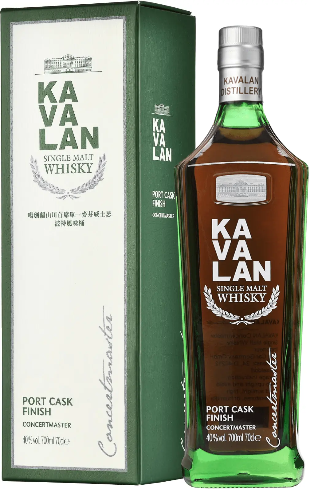Kavalan Concertmaster Port Cask Finish 40% 0,7l