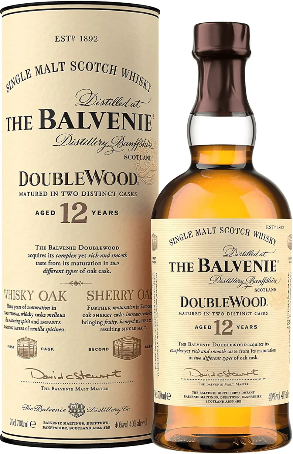 The Balvenie DoubleWood 12 letá 40% 0,7l