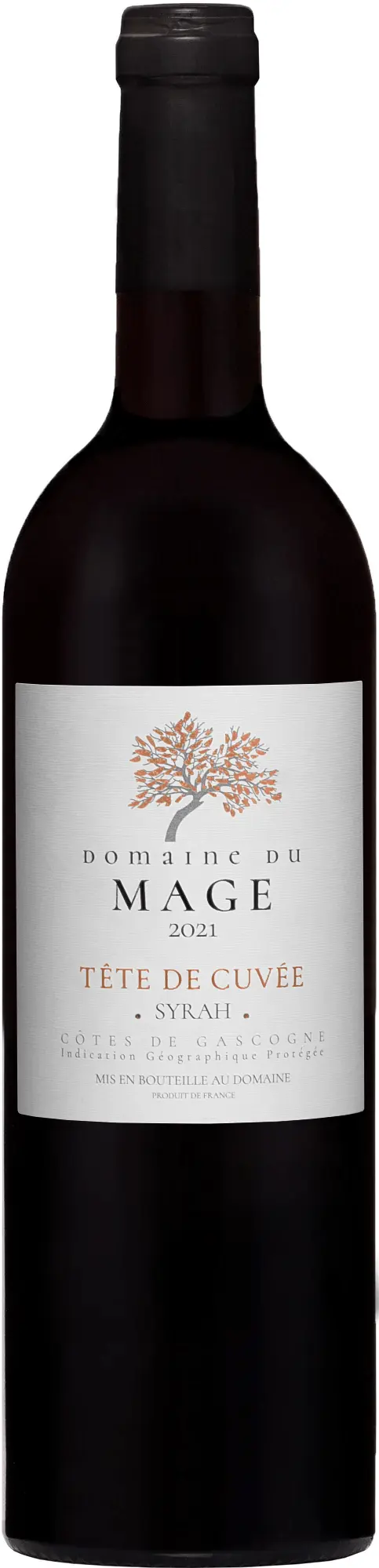 Domaine du Mage Tete de Cuvée Syrah 13,5% 0,75l