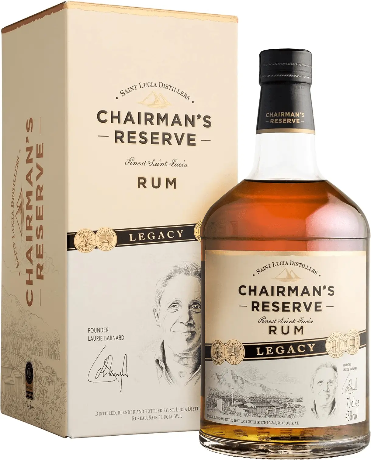Chairman's Chairman´s Reserve Legacy Rum 43% 0,7l