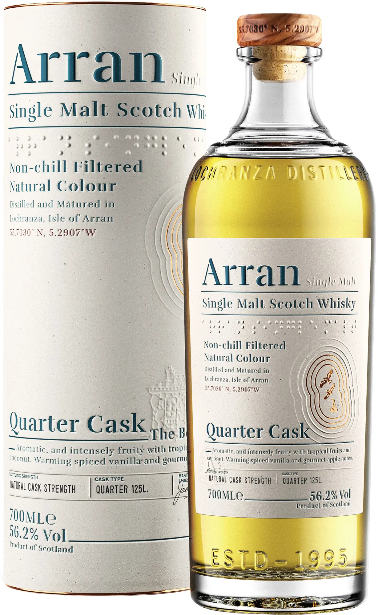 Arran Quarter Cask 56,2% 0,7 l