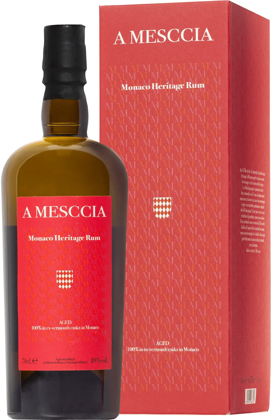 A Mesccia Monaco Heritage Rum 49% 0,7l