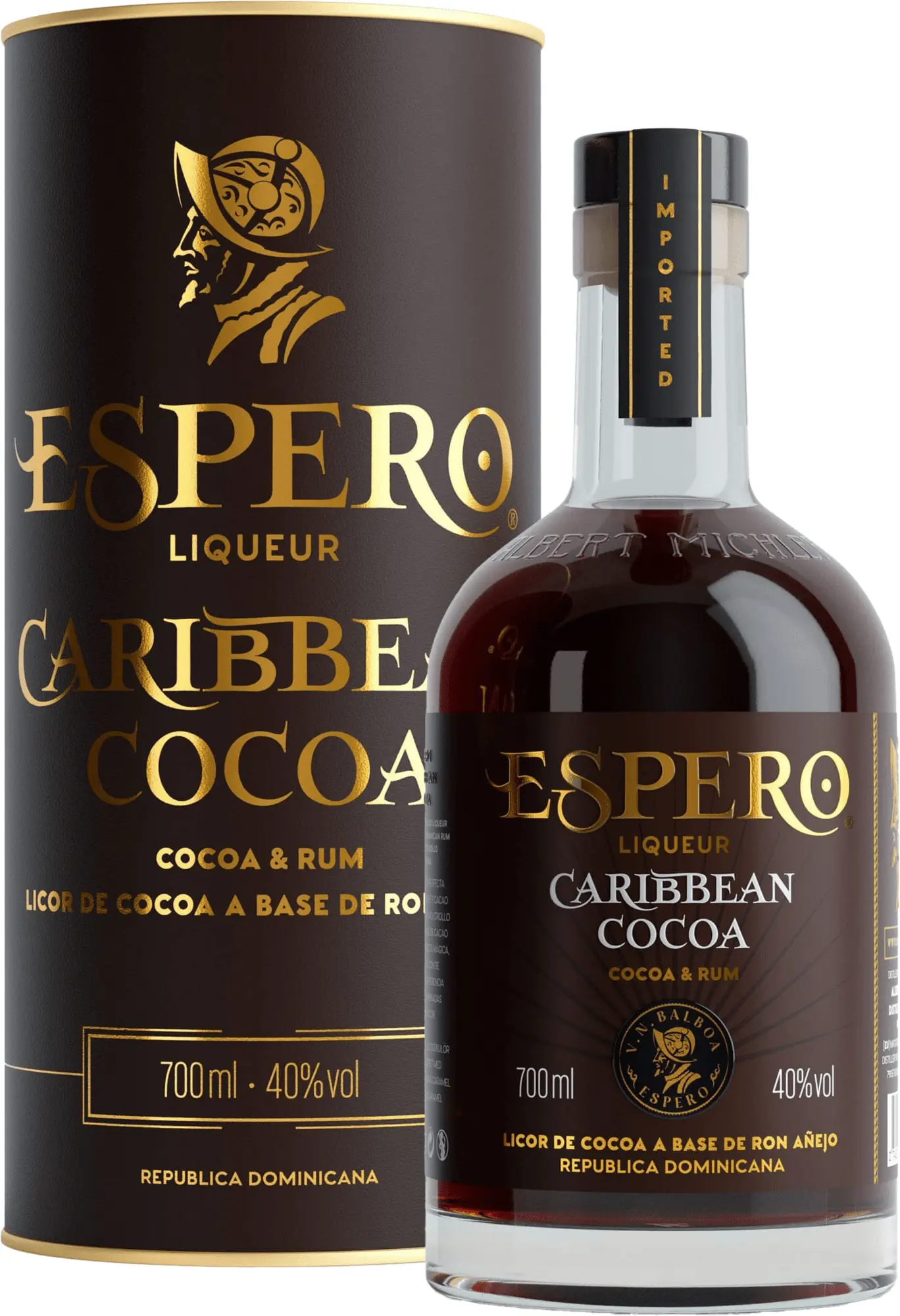 Espero Cocoa & Rum 0,7l 40% Tuba