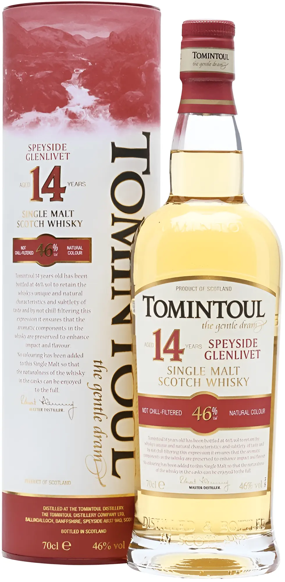 Tomintoul 14 letá 46% 0,7l