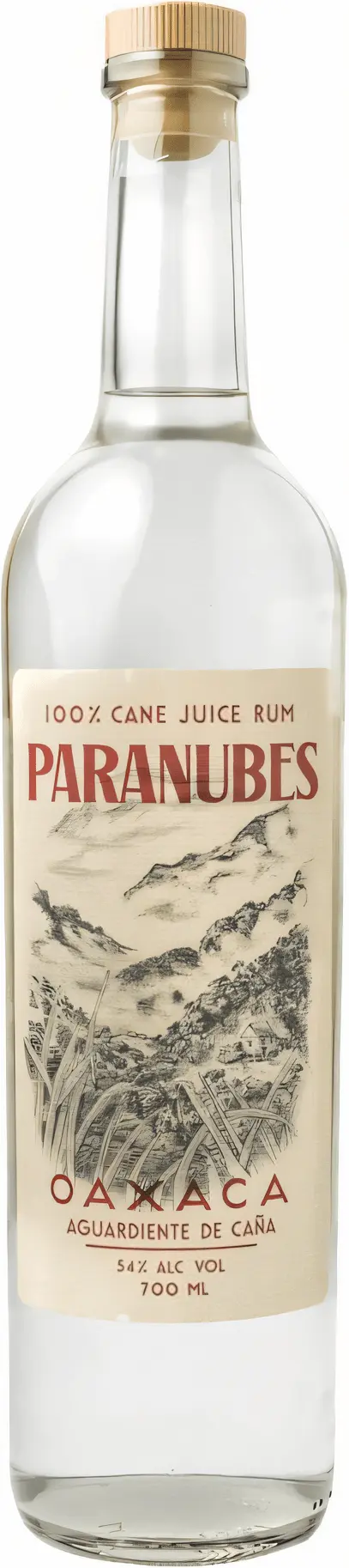 Paranubes Oaxaca rum 54% 0,7 l (holá láhev)