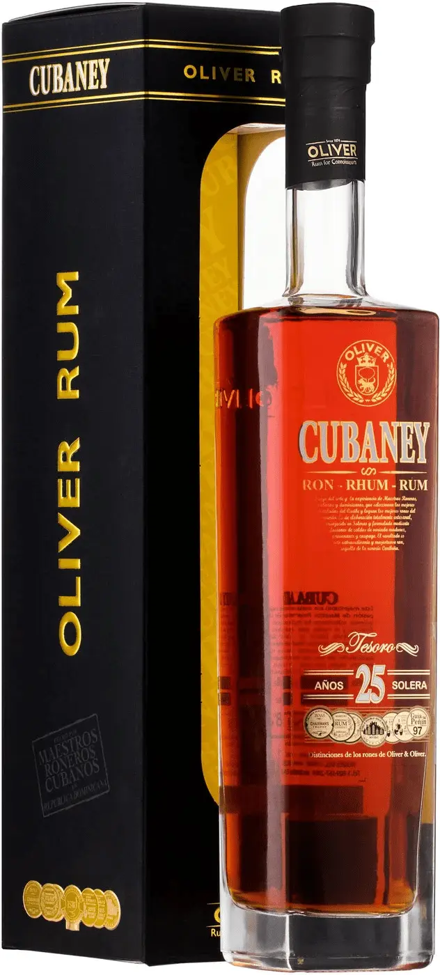 Cubaney Tesoro 25YO 0,7l 38% (karton)