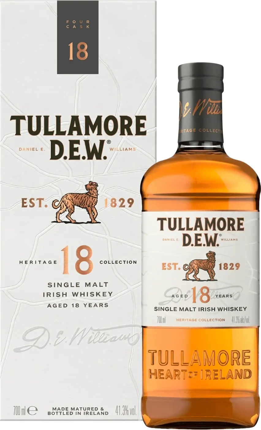 Tullamore Dew 18 letá 41,3% 0,7l