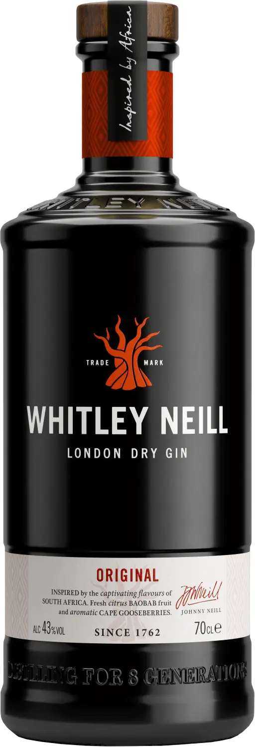 Gin Whitley Neill Original 0,7l 43% (holá láhev)
