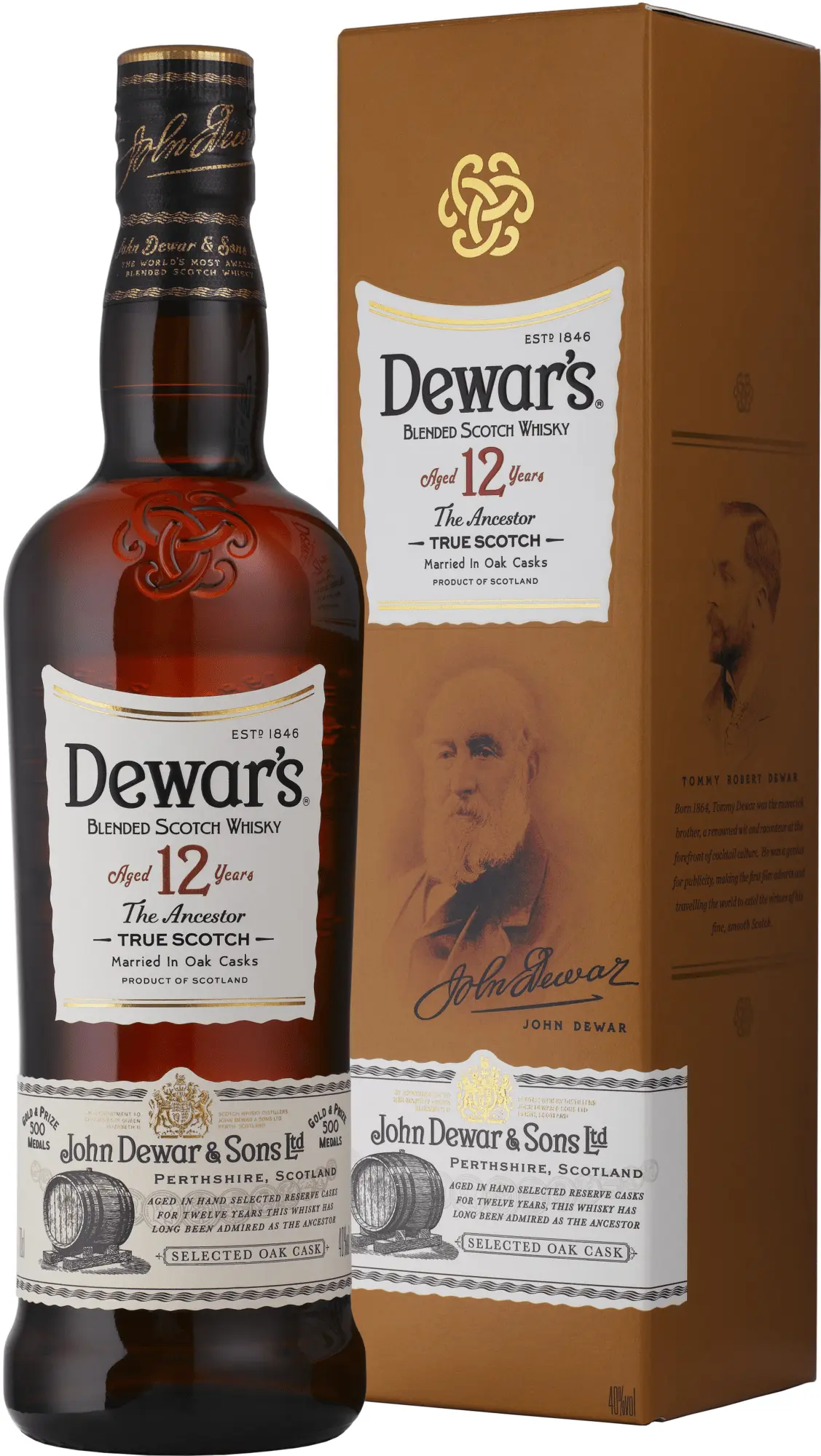 Dewar's 12 letá 40% 0,7l