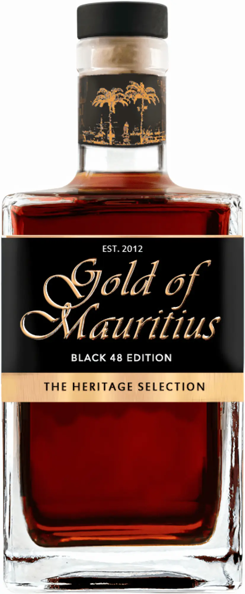 Gold of Mauritius The Herritage Black 48 Edition 48 % 0,7l