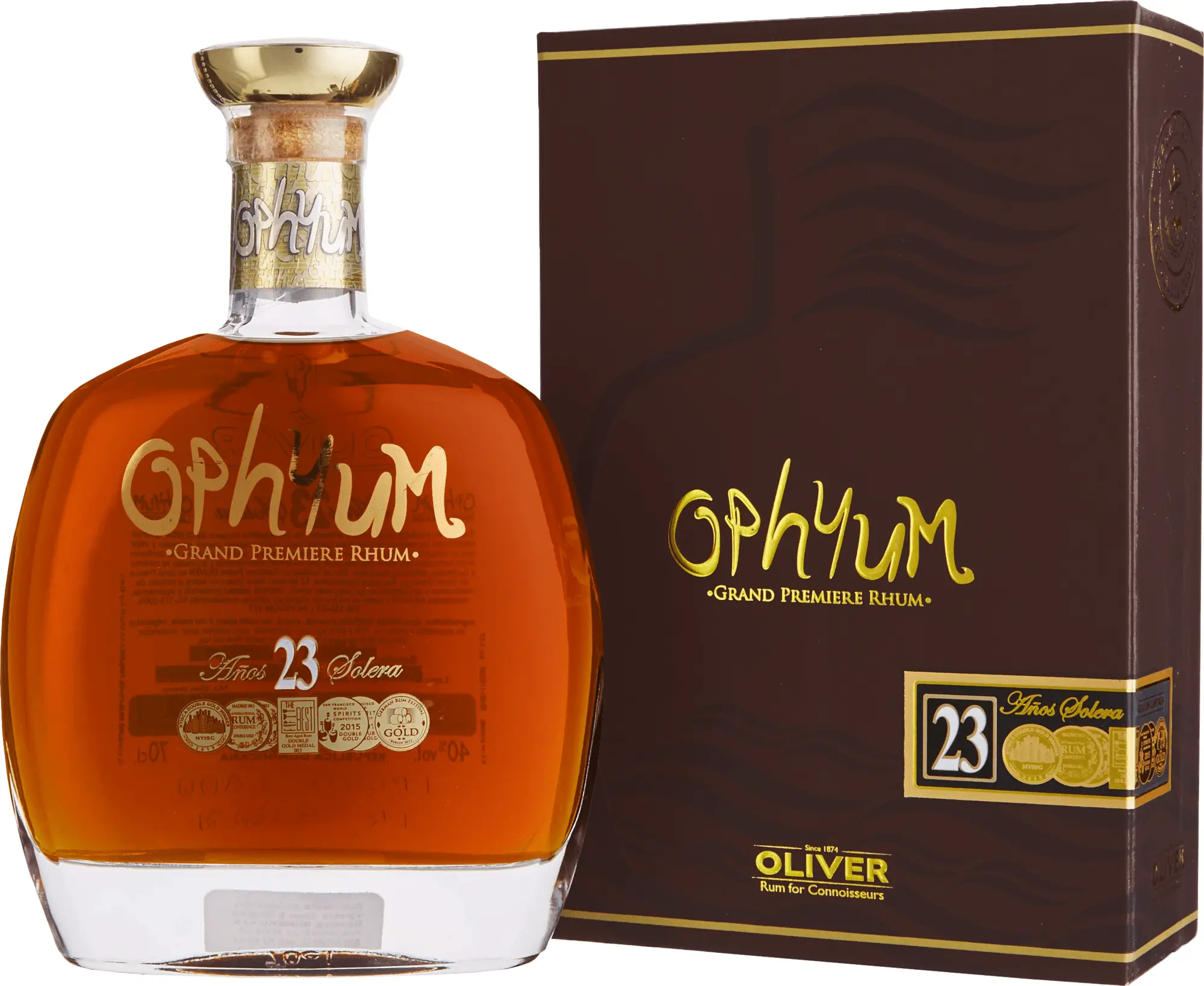Rum Ophyum 23 Años 40% 0,7l