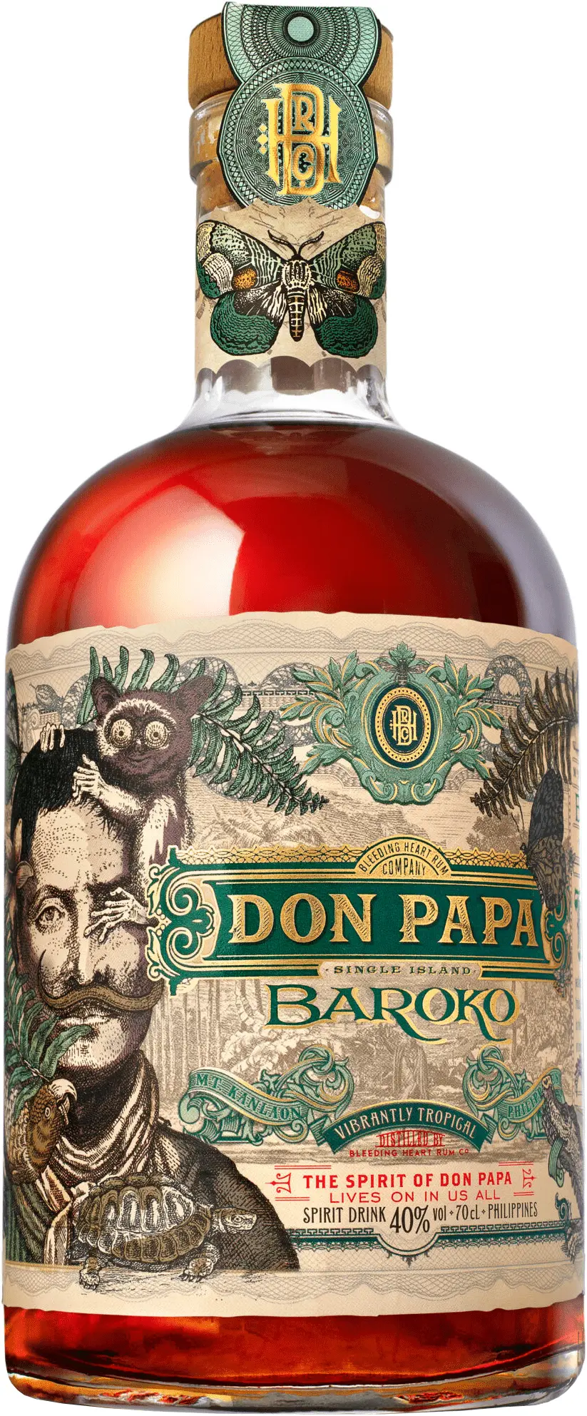 Don Papa Baroko 40% 0,7l holá láhev