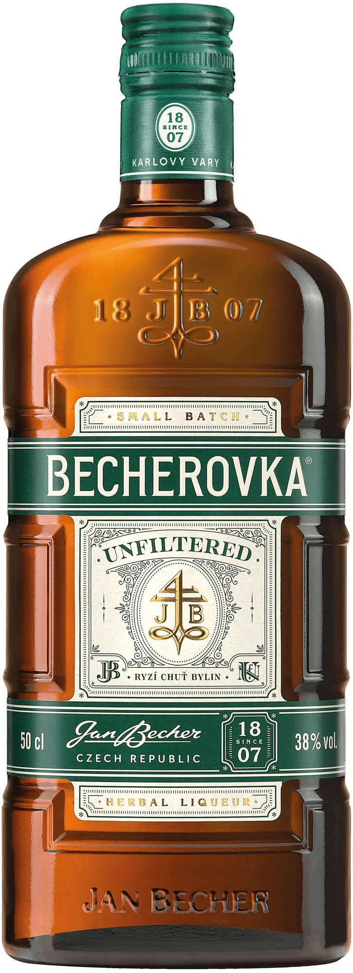 Becherovka Unfiltered 38% 0,5l