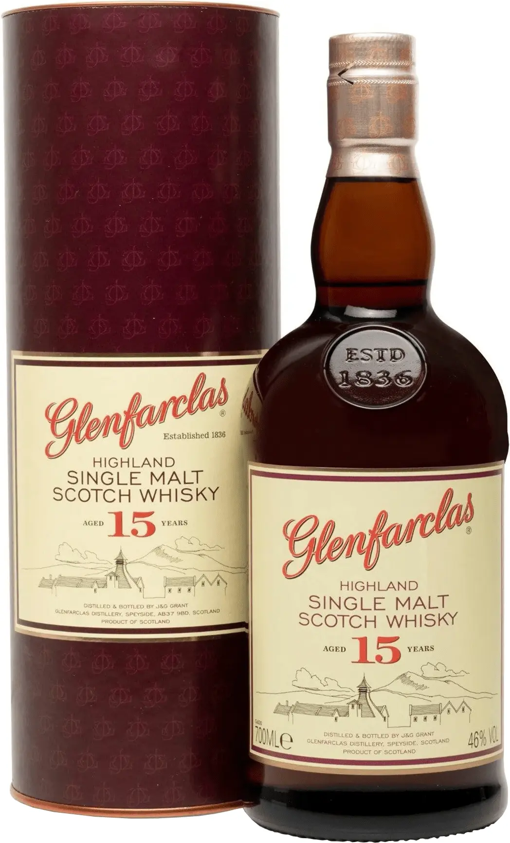 Glenfarclas 15 letá 46% 0,7l