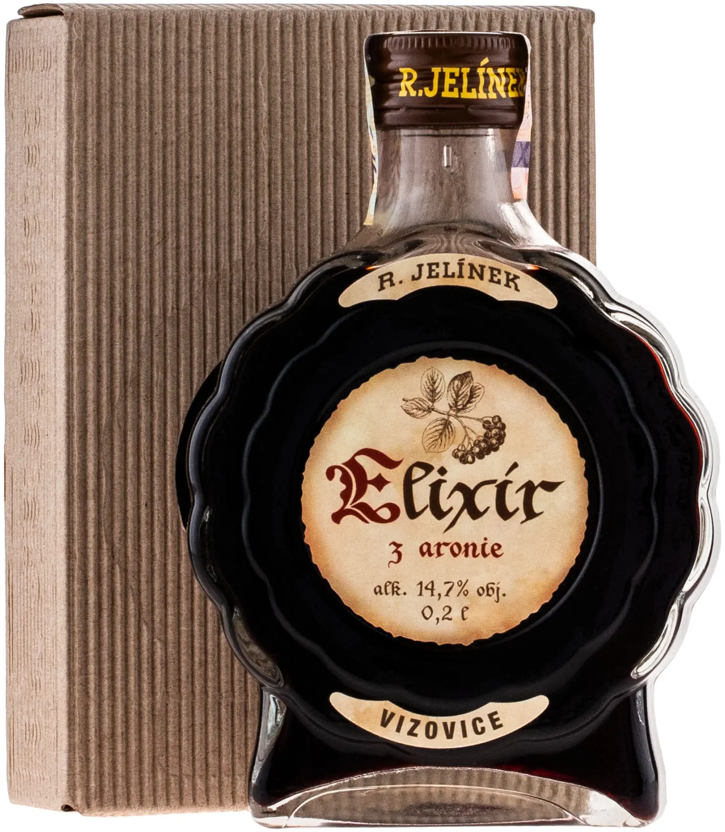 Rudolf Jelínek Elixír z arónie 0,2l 14,7%