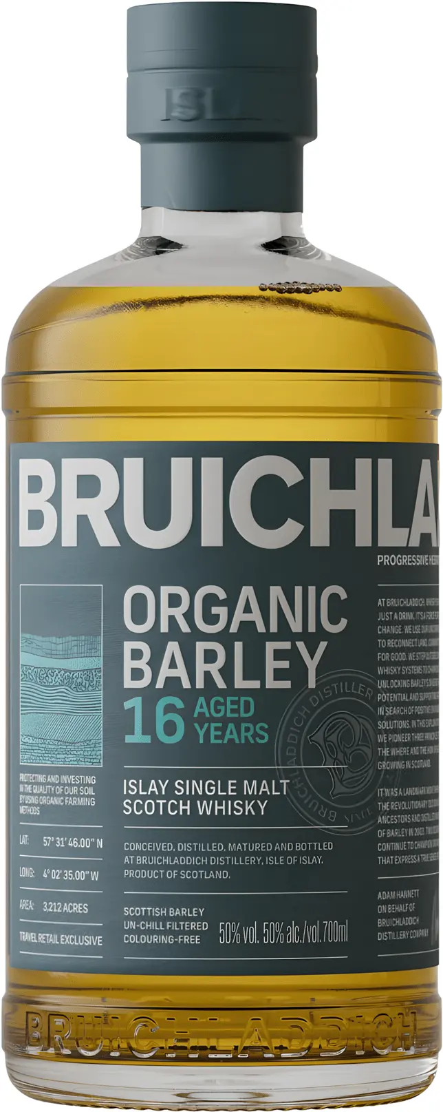 Bruichladdich Organic Barley 16 letá 50% 0,7l