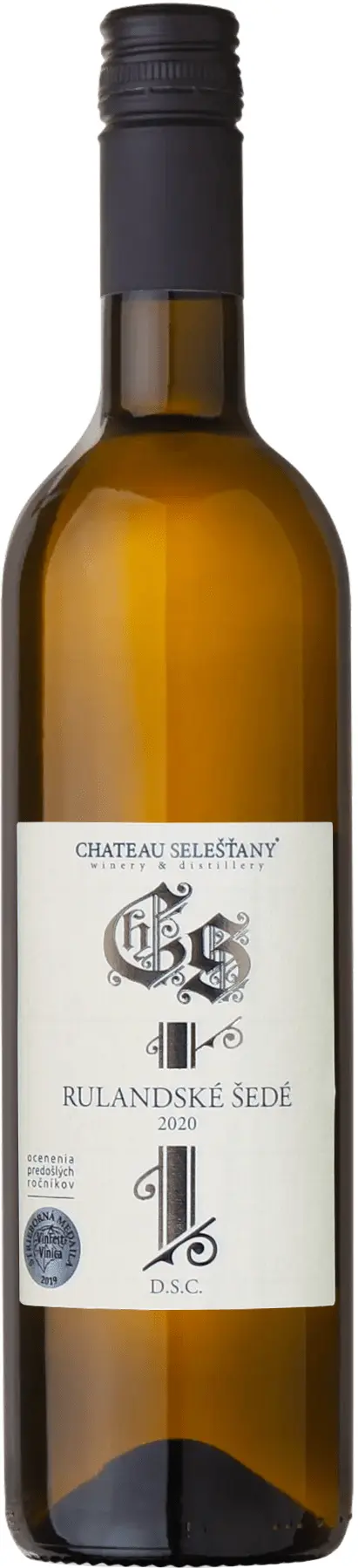 Chateau Selešťany Rulandské šedé 2020 13% 0,75l