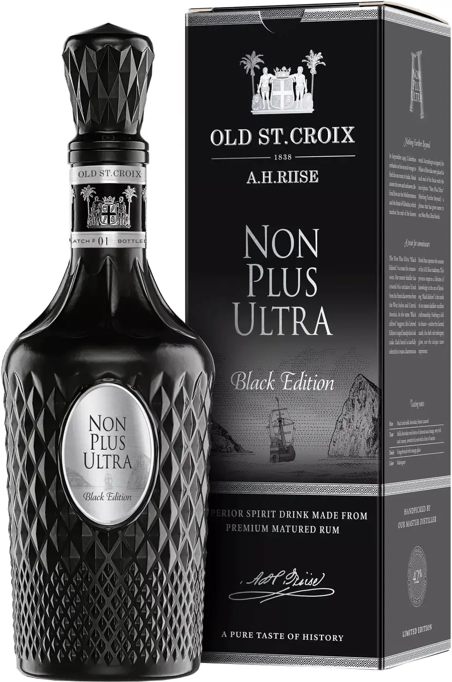 A.H. Riise Non Plus Ultra Black Edition 42% 0,7l