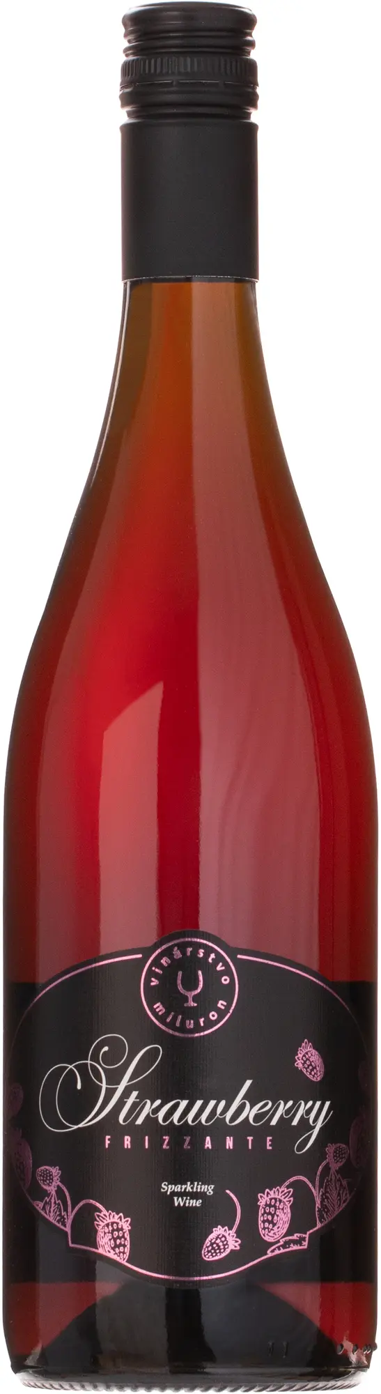 Miluron Strawberry Frizzante 10% 0,75l