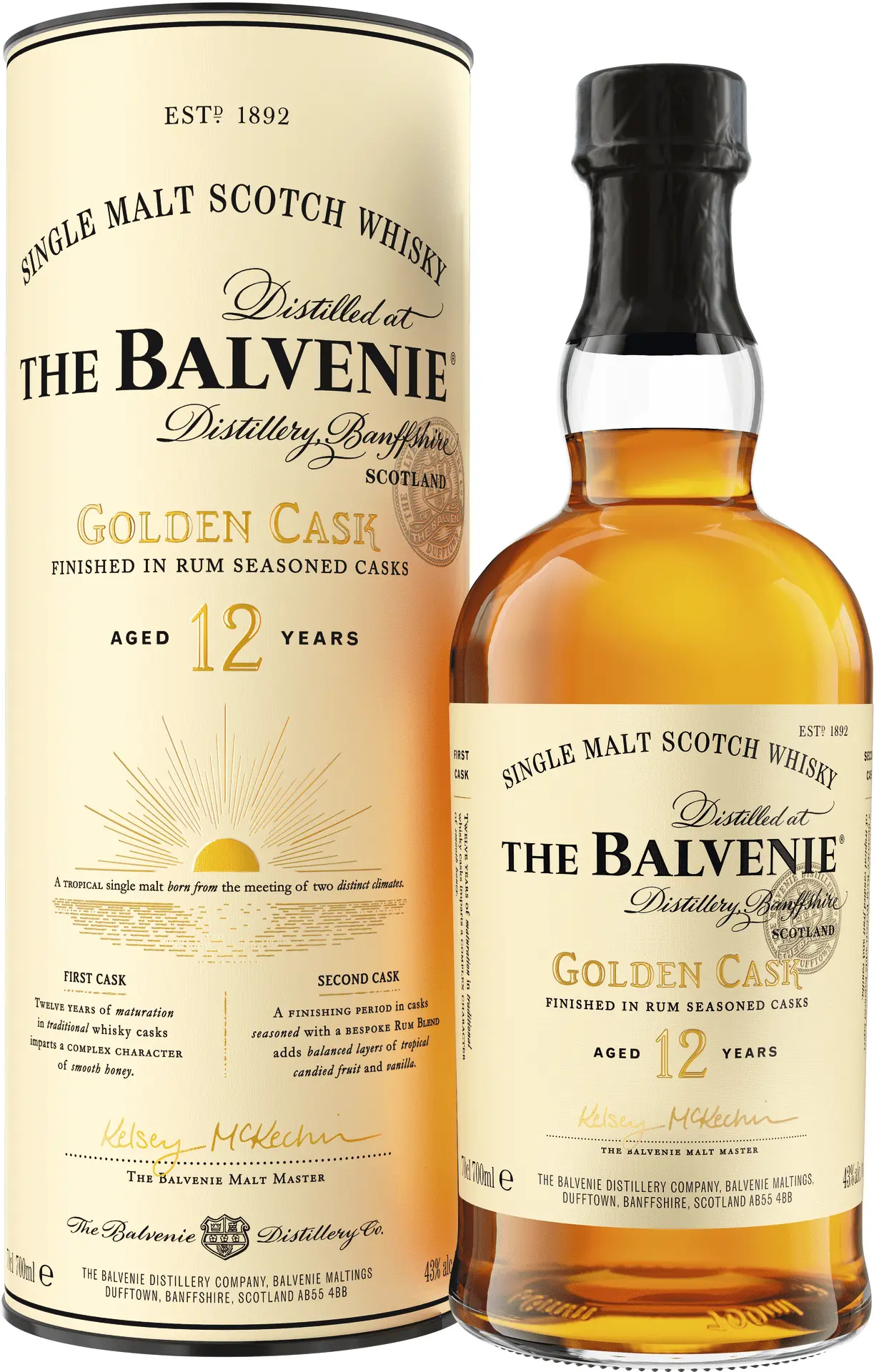 The Balvenie 12 letá Golden Cask 43% 0,7l