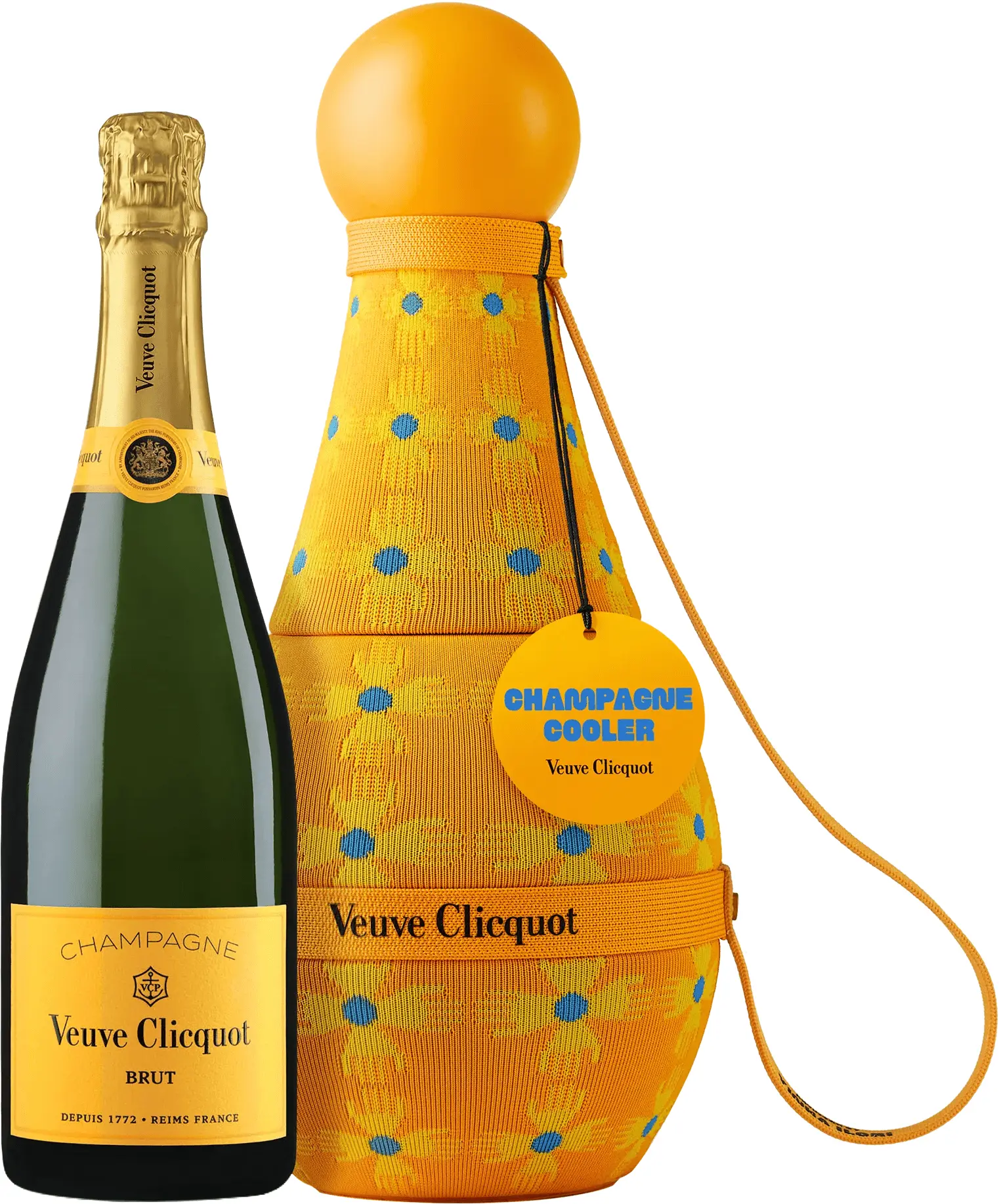 Veuve Clicquot Brut Yellow Label chladiaci obal 12,5% 0,75l (dárkové balení kazeta)