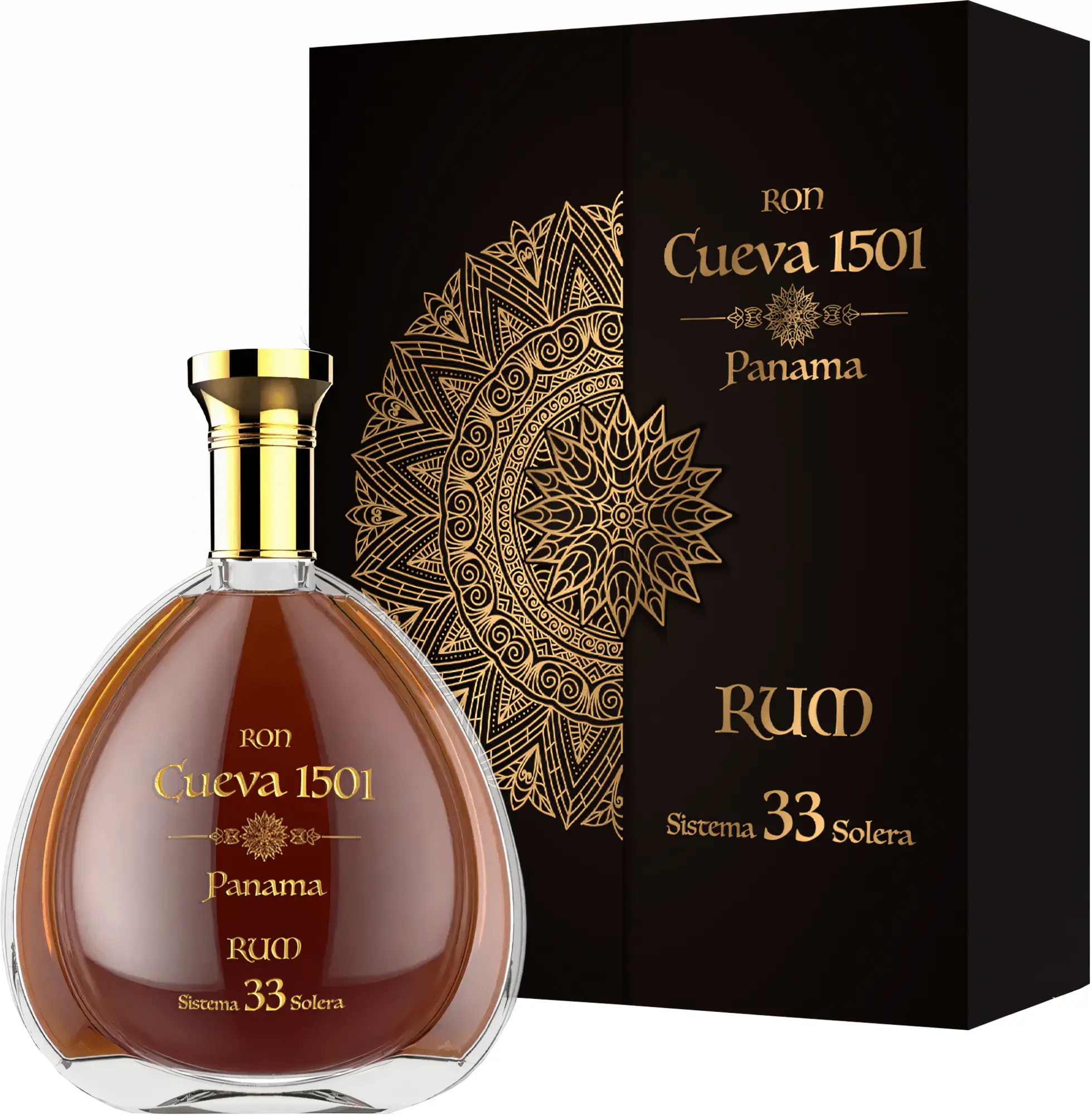 Ron Cueva 1501 Panama Sistema 33 Solera 40% 0,7l