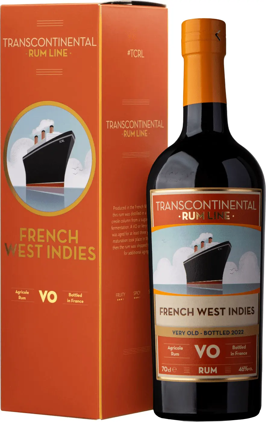 Transcontinental Rum Line French West Indies VO 2022 46% 0,7l