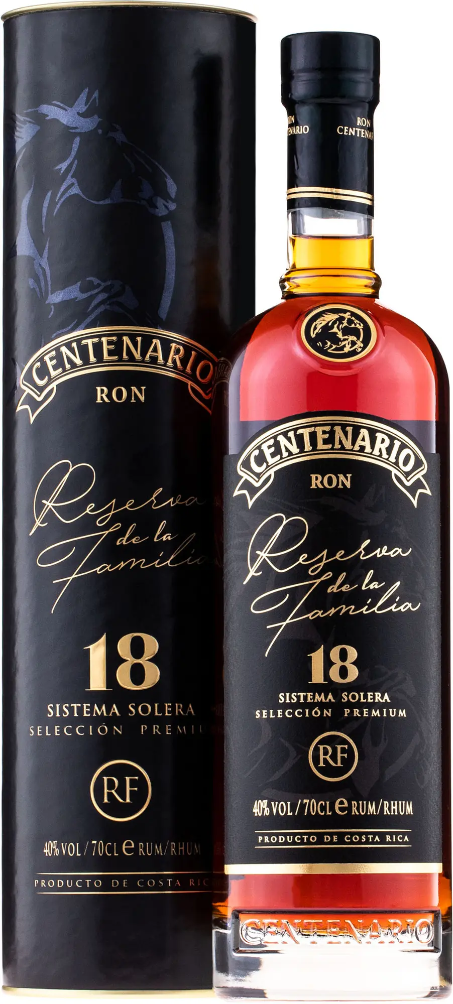 Centenario Reserva dela Familia Solera 18 kostarický rum 40% 0,7l