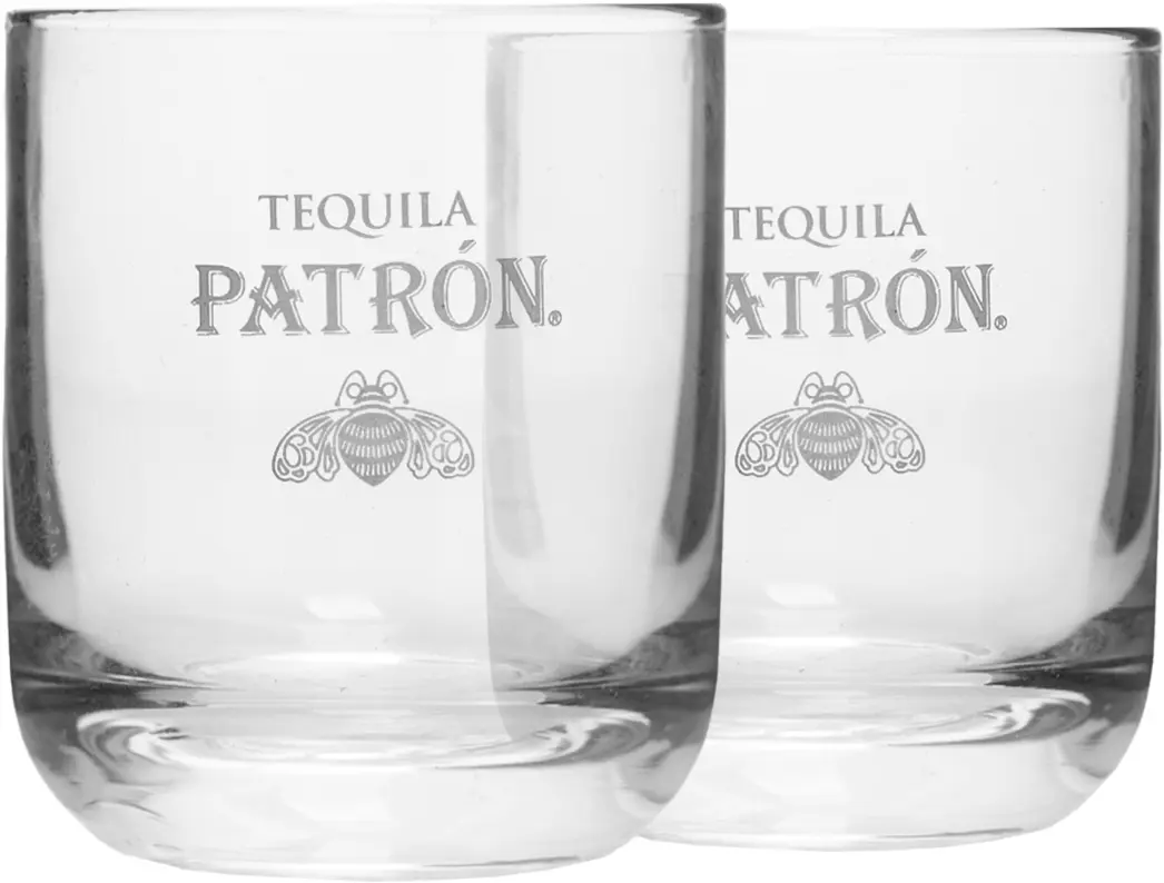 Patron Tequila sklenice 2x 0,04 l