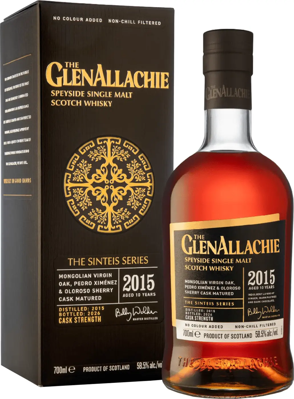 The GlenAllachie Sinteis Series 2015 58,5% 0,7l